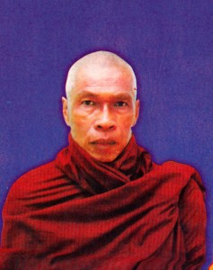 Sayadaw U Nandobhasa, Sayadaw U Jotika's ordination teacher, of Okan Tawya Monastery in Monywa, where Sayadaw had lived since he was 12 years old.